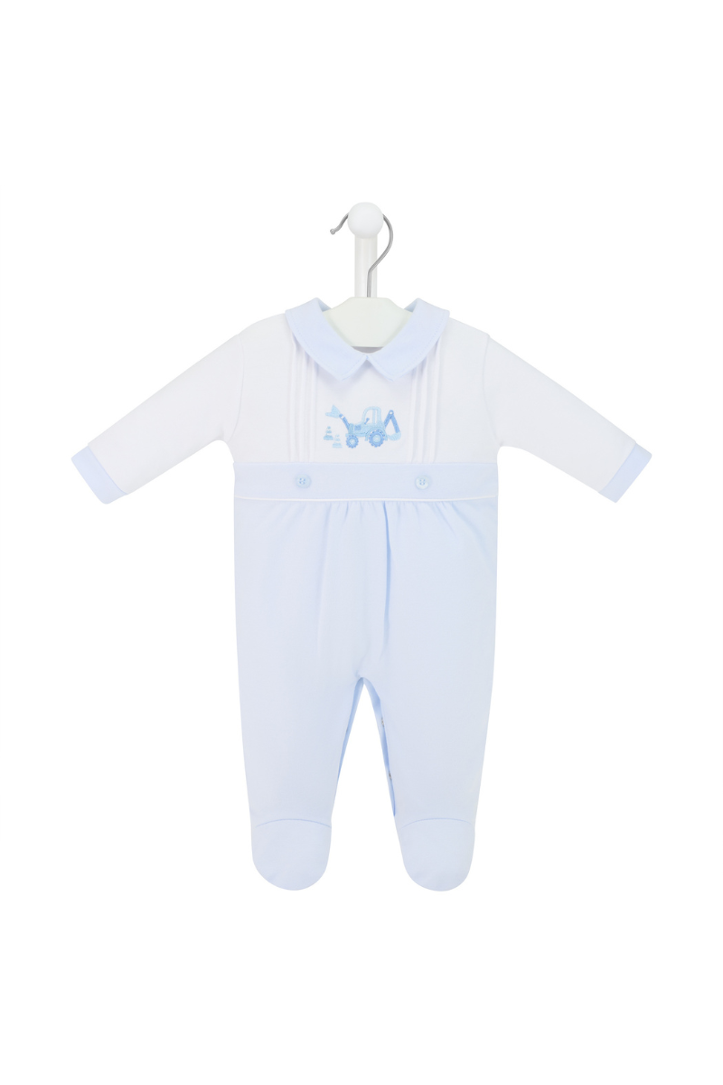 Digger & Cones Pintuck Sleepsuit