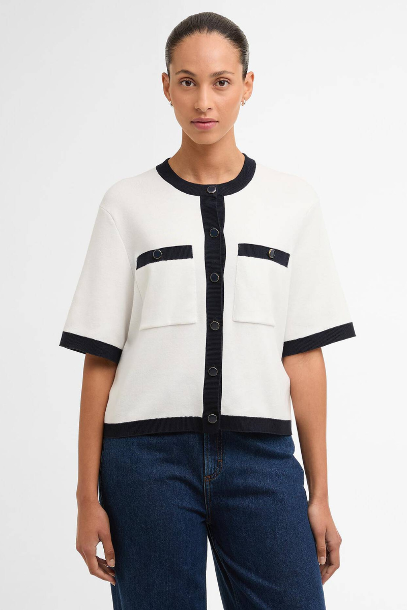 An image of the Barbour Sloane Knitted Cardigan