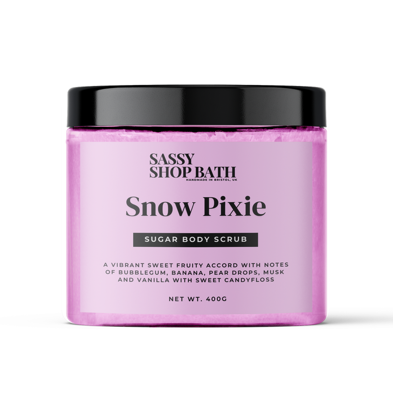 An image of the Sassy Scents Body Scrub 400g