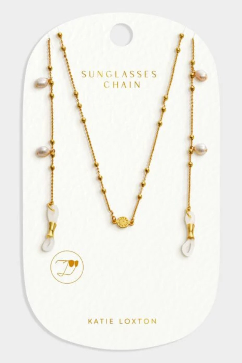 An image of the Katie Loxton Sol Pearl Sunglasses Chain