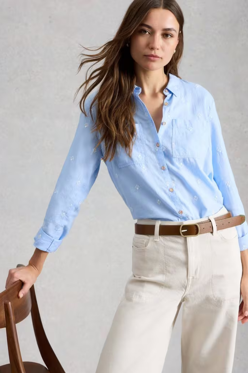 An image of the White Stuff Sophie Organic Cotton Shirt