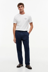 Script Stack Regular Tee