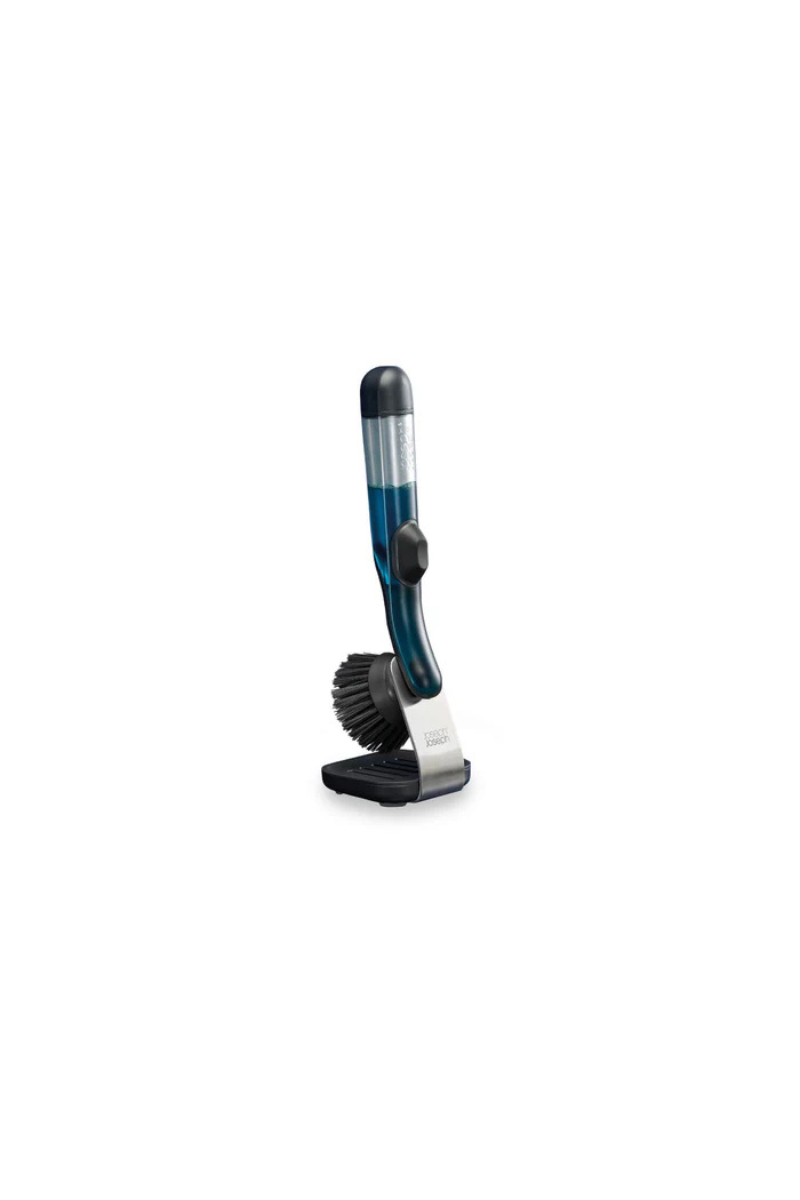 SinkTech™ Soap Dispensing Washing Up Brush with Steel Stand