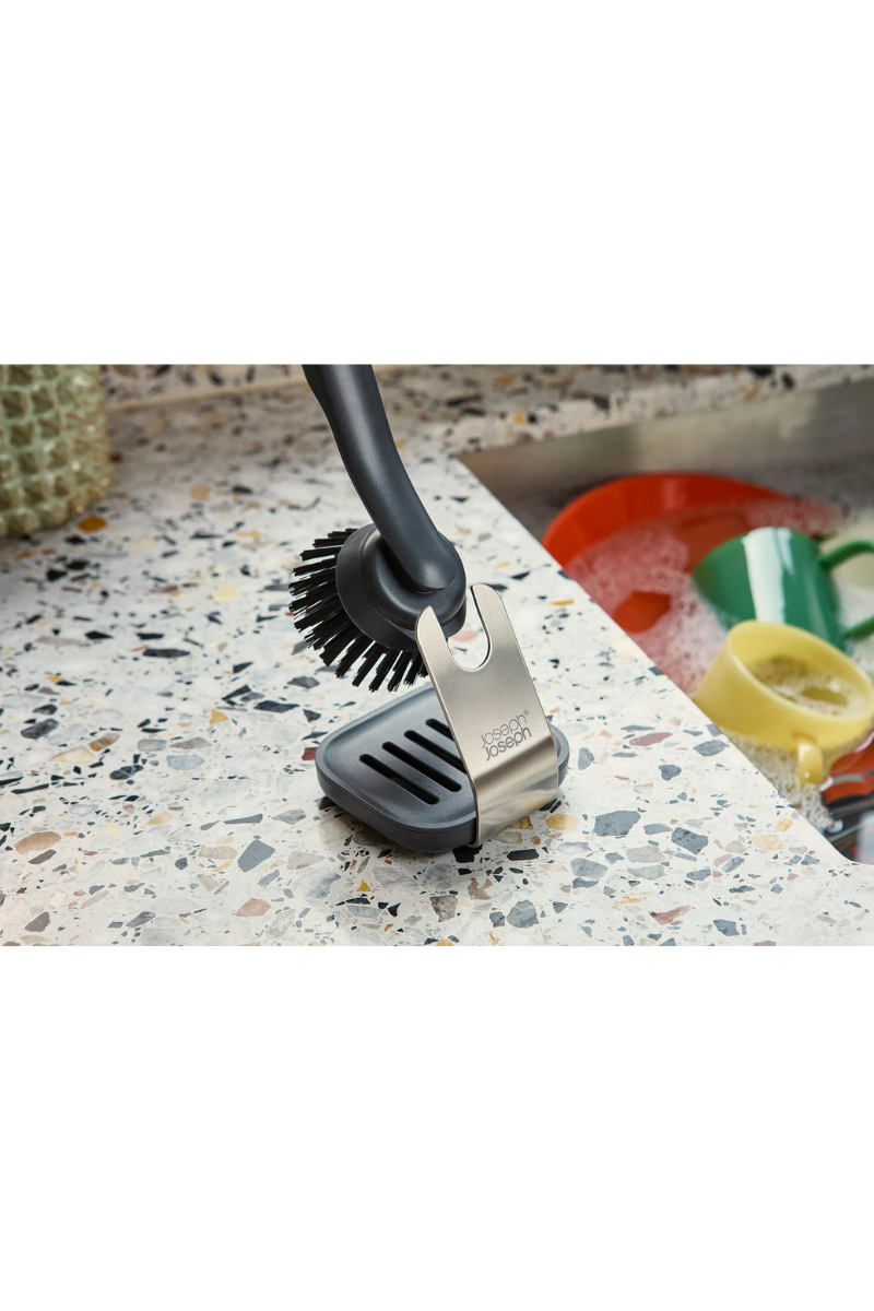 Sinktech Dish Brush With Steel Stand