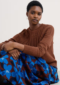 An image of the Seasalt Stone Chat Jumper