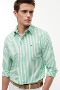 Flex Poplin Seasonal Stripe Shirt