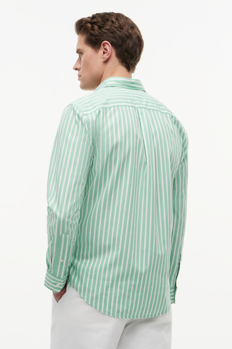 Flex Poplin Seasonal Stripe Shirt