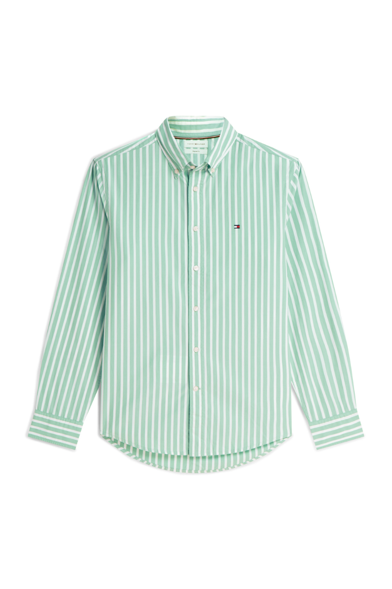 Flex Poplin Seasonal Stripe Shirt