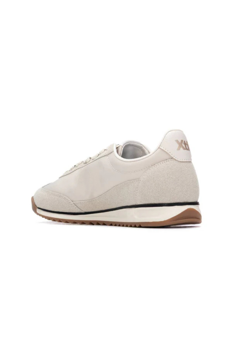 Suede & Vegan Leather Trainer