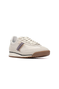 Suede & Vegan Leather Trainer