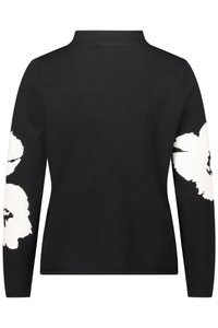 An image of the Betty Barclay LS Knitted Sweater