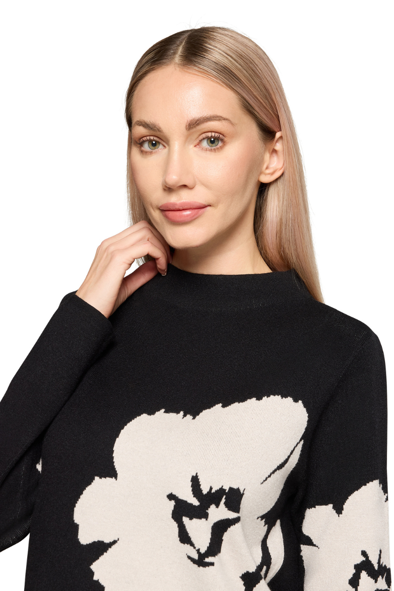 An image of the Betty Barclay LS Knitted Sweater