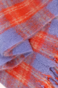 Flora Scarf - Tangerine