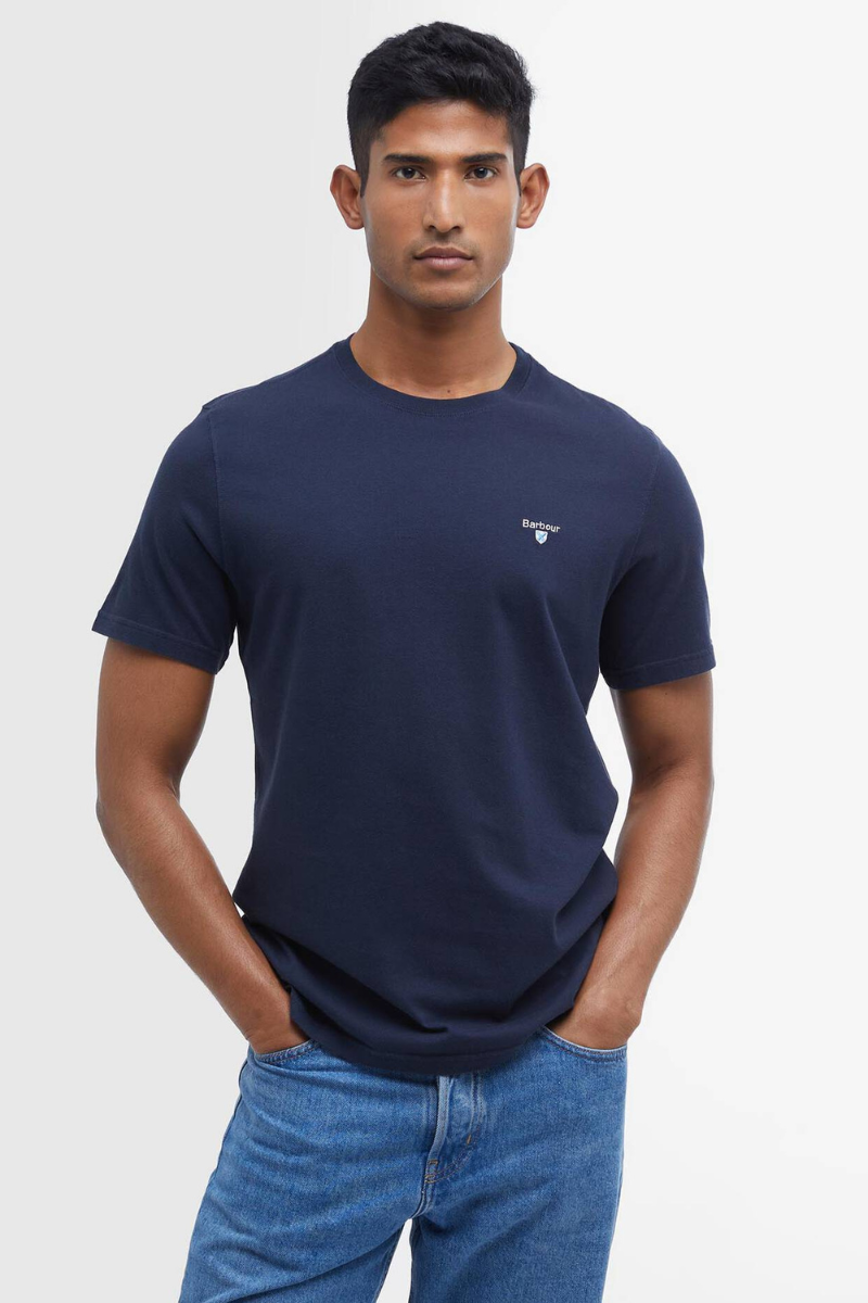 An image of the Barbour Aboyne Tartan Sports T-Shirt