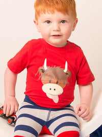 An image of the Blade & Rose Hamish Highland Cow T-Shirt