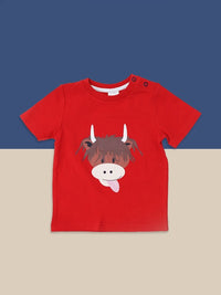 An image of the Blade & Rose Hamish Highland Cow T-Shirt