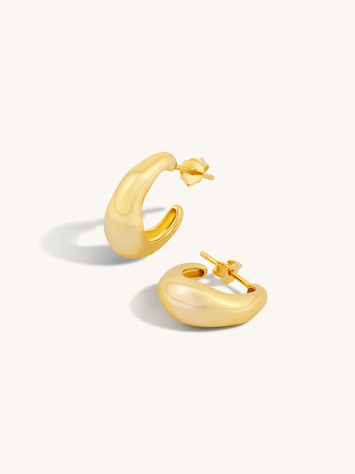 An image of the Formation Jewellery Tidal Hoops