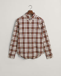 An image of the Gant Brushed Oxford Check Shirt