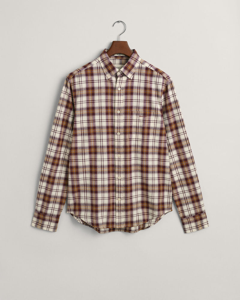 An image of the Gant Brushed Oxford Check Shirt