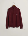 An image of the Gant Raglan 1/2 Zip Jumper