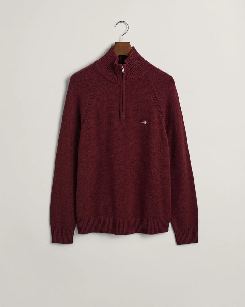 An image of the Gant Raglan 1/2 Zip Jumper