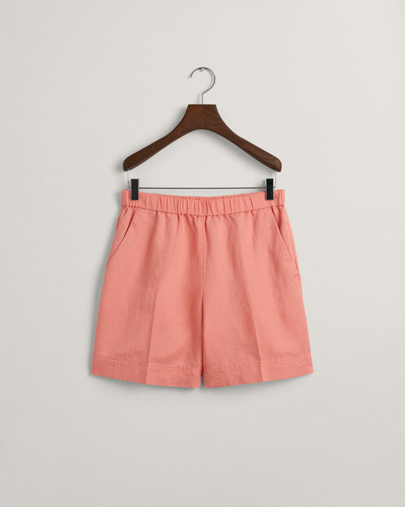An image of the Gant Relaxed Fit Linen Blend Pull-On Shorts