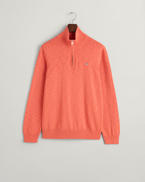 An image of the Gant Cotton 1/2 Zip Sweater