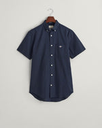 An image of the Gant Cotton Linen Short Sleeve Shirt