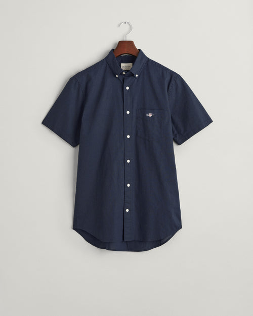 An image of the Gant Cotton Linen Short Sleeve Shirt