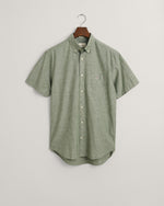 An image of the Gant Cotton Linen Short Sleeve Shirt