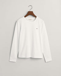 An image of the Gant Shield Long Sleeve T-Shirt