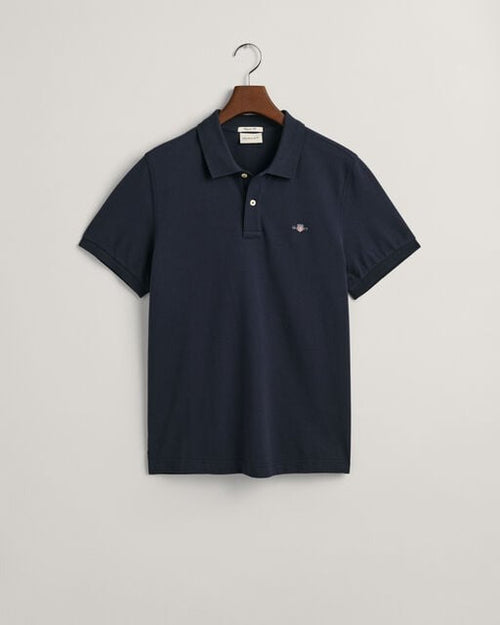 An image of the Gant Shield Short Sleeve Pique Polo Shirt
