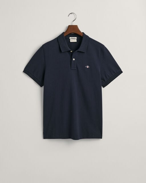 An image of the Gant Shield Short Sleeve Pique Polo Shirt