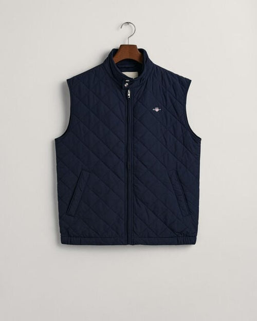 An image of the Gant Quilted Windcheater Vest