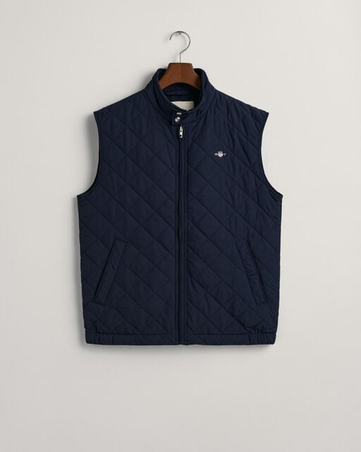 An image of the Gant Quilted Windcheater Vest