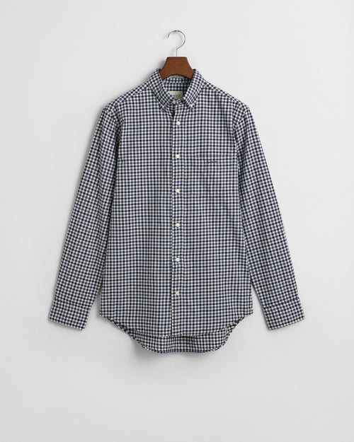 An image of the Gant Regular Fit Gingham Light Twill Shirt