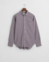 An image of the Gant Regular Fit Poplin Small Check Shirt