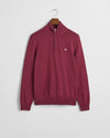 An image of the Gant Casual Cotton Half Zip Sweater