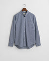 An image of the Gant Regular Fit Poplin Small Check Shirt