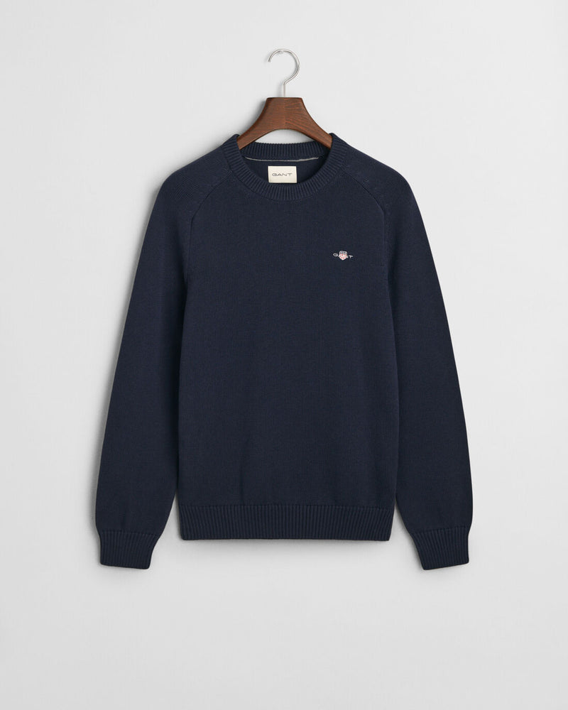 An image of the Gant Casual Cotton Crew Neck Sweater