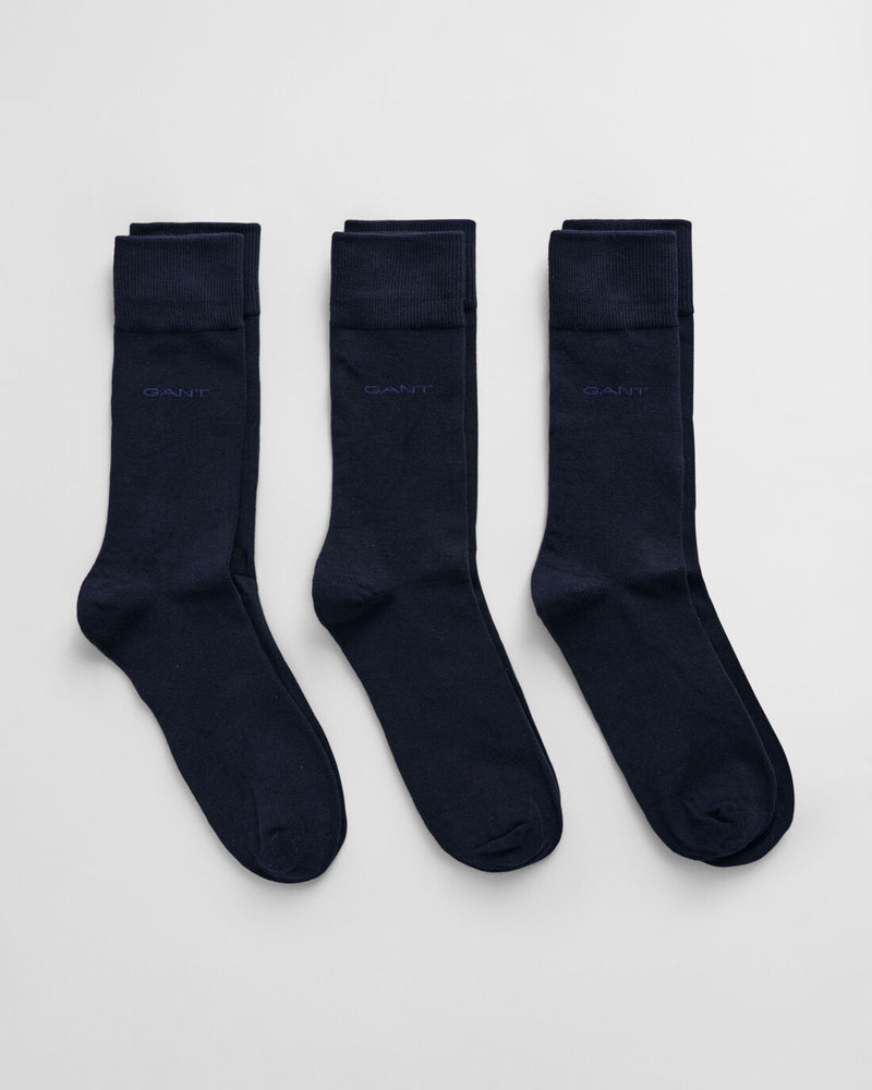 An image of the Gant Soft Cotton Socks 3-Pack