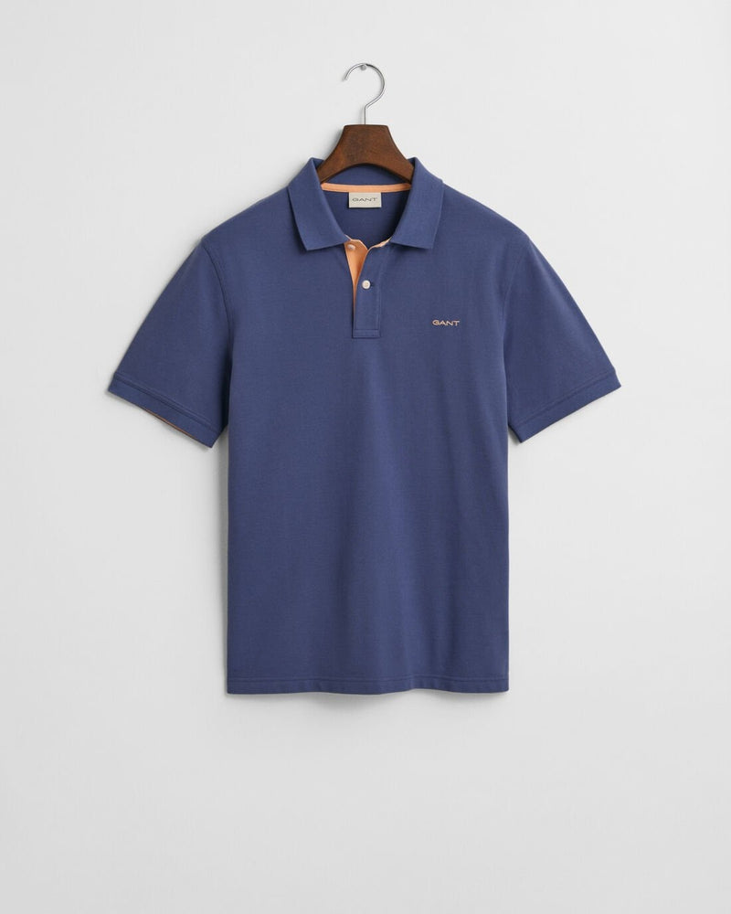 An image of the Gant Contrast Pique Polo