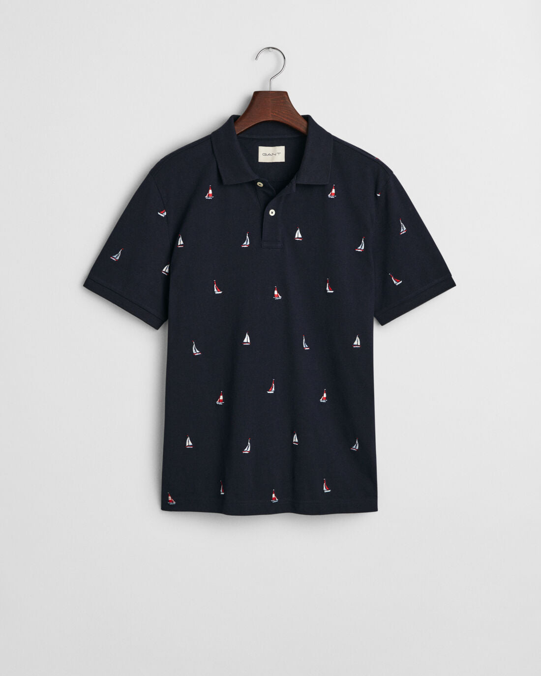 An image of the Gant Embroidered Graphic Polo
