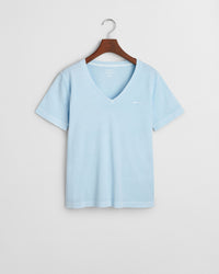 An image of the Gant Sunfaded V-Neck T-Shirt
