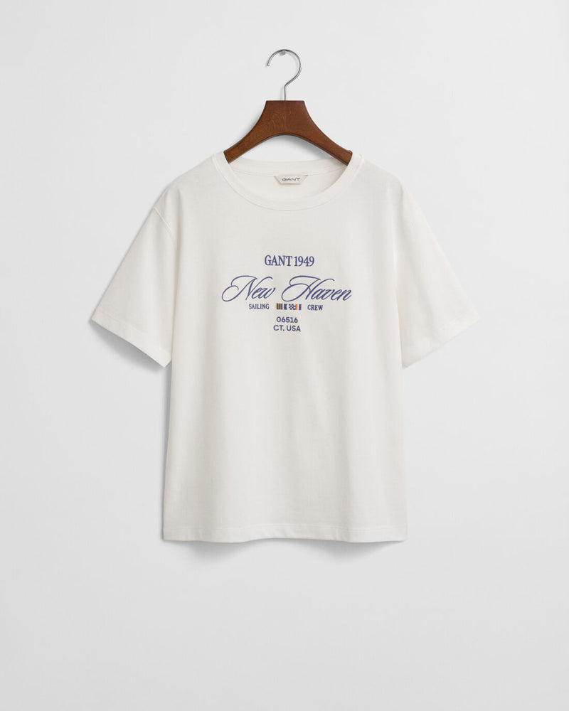 An image of the Gant Sailing Crew Graphic T-Shirt