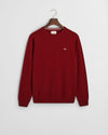 An image of the Gant Superfine Lambswool Crew Neck Sweater