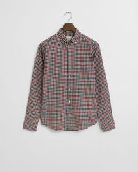 An image of the Gant Reg Twill Gingham Shirt