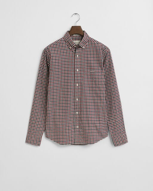 An image of the Gant Reg Twill Gingham Shirt