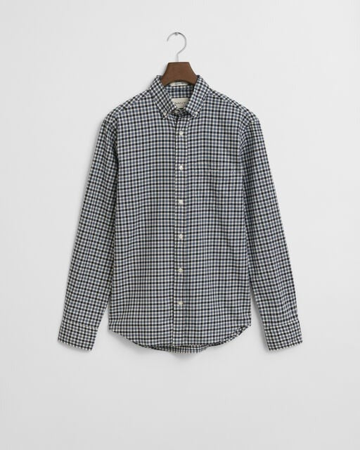 An image of the Gant Reg Twill Gingham Shirt