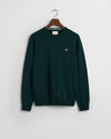An image of the Gant Superfine Lambswool Crew Neck Sweater